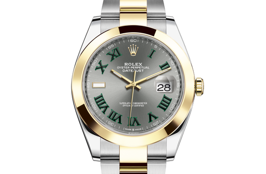 Rolex DATEJUST 41 Oyster, 41 mm, Oystersteel and yellow gold