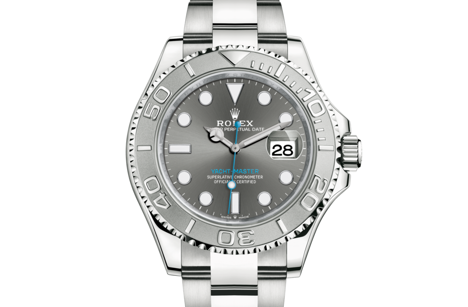Rolex YACHT-MASTER 40 Oyster, 40 mm, Oystersteel and platinum