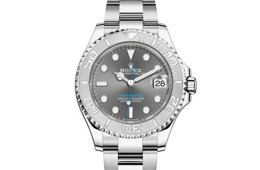 Rolex YACHT-MASTER 37 Oyster, 37 mm, Oystersteel and platinum