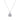 CLUSTERED BAGUETTE & ROUND CUT LAB GROWN DIAMONDS CUSHION-SHAPE NECKLACE 0.95CTW