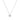 PEAR CUT LAB GROWN DIAMOND FLOWER NECKLACE 0.63CTW