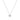 PEAR CUT LAB GROWN DIAMOND FLOWER NECKLACE 0.63CTW