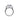 THREE STONE ROUND LAB GROWN DIAMOND WITH HALF MOON SIDES ENGAGEMENT RING  5.10CTW