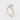 SOLITAIRE PEAR CUT LAB GROWN DIAMOND ENGAGEMENT RING WITH PAVE SETTING 3.00CTW